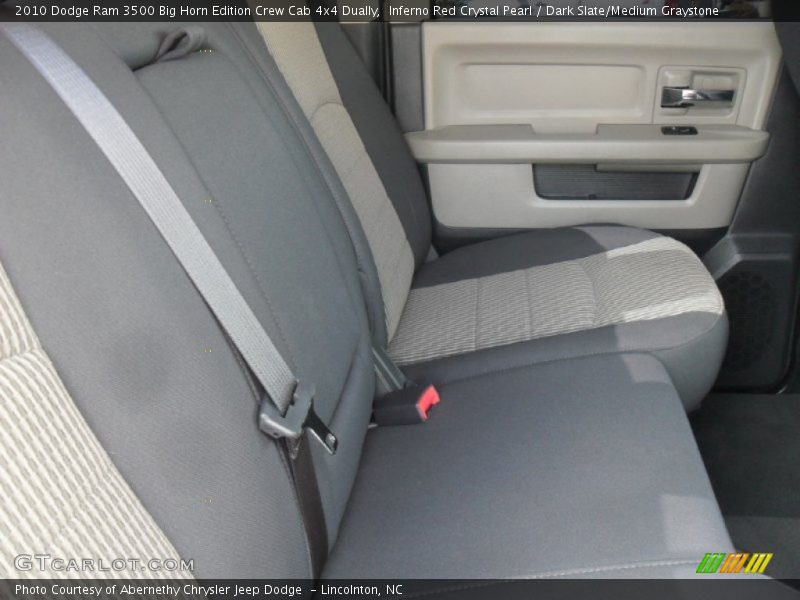 Inferno Red Crystal Pearl / Dark Slate/Medium Graystone 2010 Dodge Ram 3500 Big Horn Edition Crew Cab 4x4 Dually