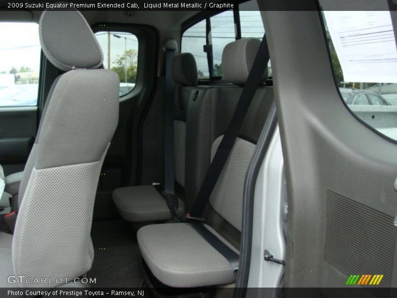  2009 Equator Premium Extended Cab Graphite Interior