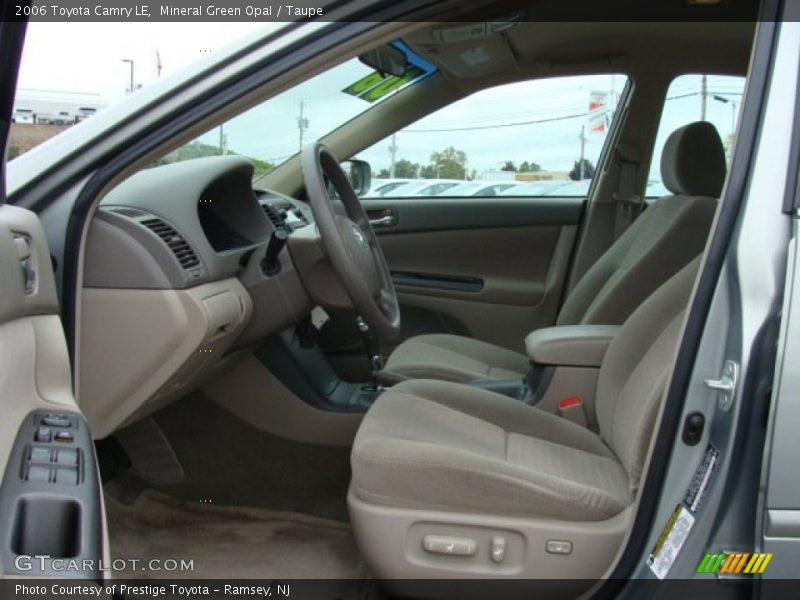 Mineral Green Opal / Taupe 2006 Toyota Camry LE