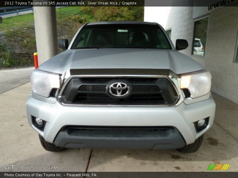 Silver Streak Mica / Graphite 2012 Toyota Tacoma V6 SR5 Access Cab 4x4