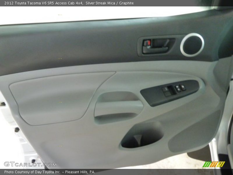 Silver Streak Mica / Graphite 2012 Toyota Tacoma V6 SR5 Access Cab 4x4