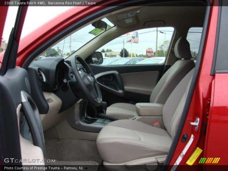 Barcelona Red Pearl / Taupe 2008 Toyota RAV4 4WD