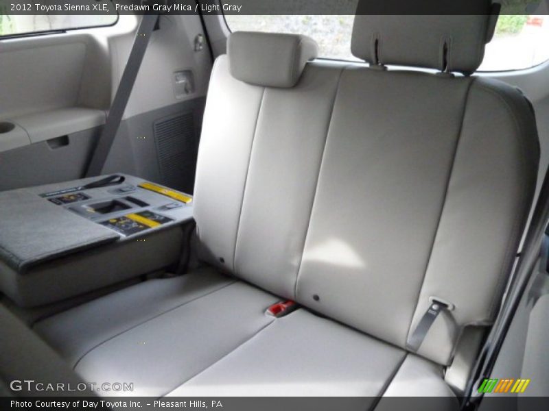 Predawn Gray Mica / Light Gray 2012 Toyota Sienna XLE