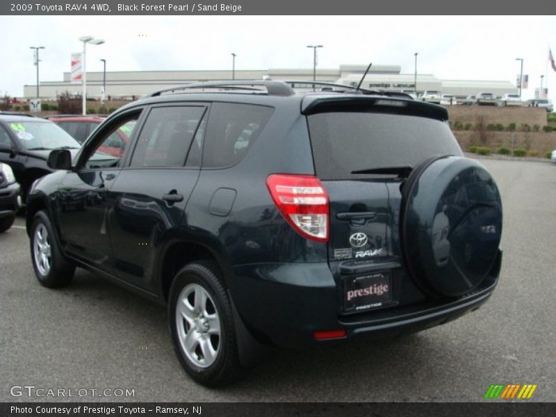 Black Forest Pearl / Sand Beige 2009 Toyota RAV4 4WD