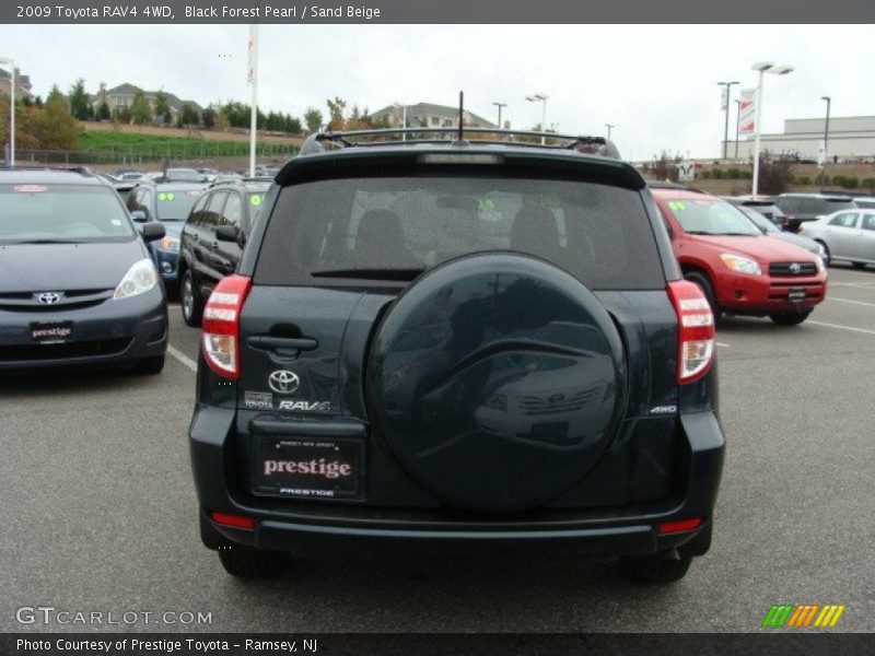 Black Forest Pearl / Sand Beige 2009 Toyota RAV4 4WD