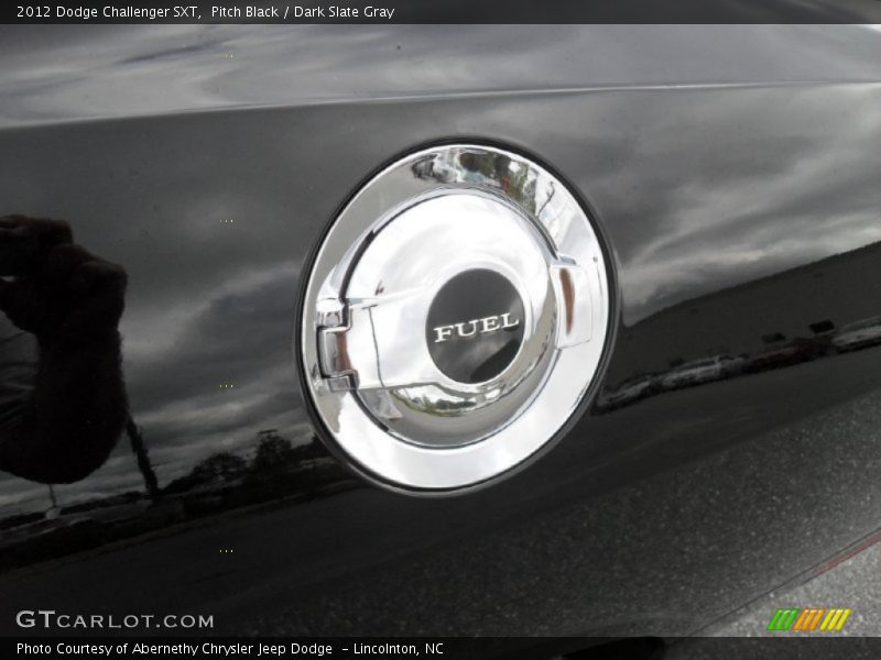 Pitch Black / Dark Slate Gray 2012 Dodge Challenger SXT