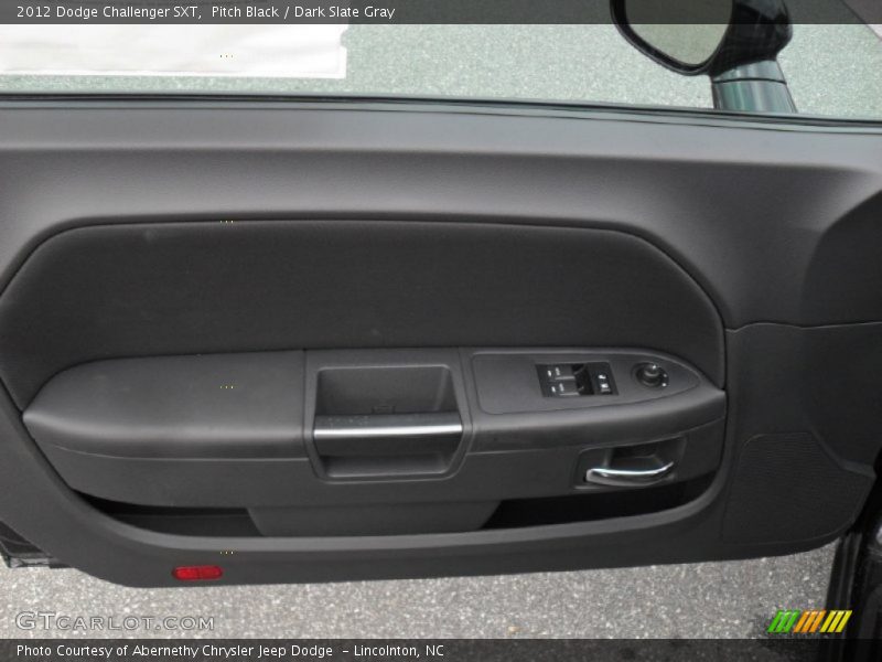 Pitch Black / Dark Slate Gray 2012 Dodge Challenger SXT