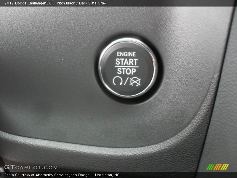 Pitch Black / Dark Slate Gray 2012 Dodge Challenger SXT