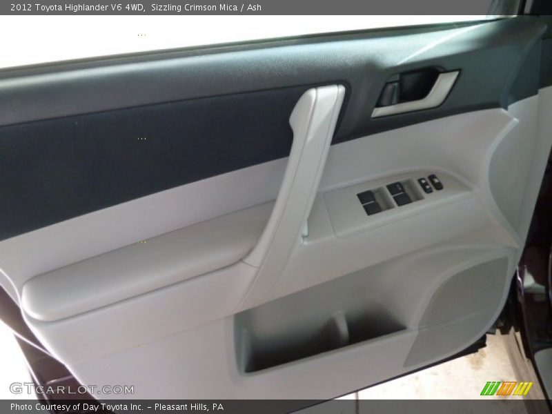 Sizzling Crimson Mica / Ash 2012 Toyota Highlander V6 4WD