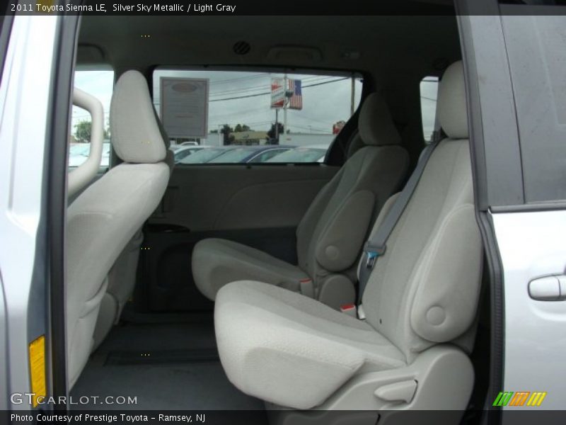 Silver Sky Metallic / Light Gray 2011 Toyota Sienna LE