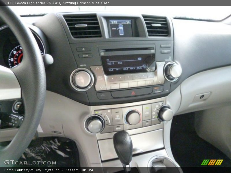 Sizzling Crimson Mica / Ash 2012 Toyota Highlander V6 4WD
