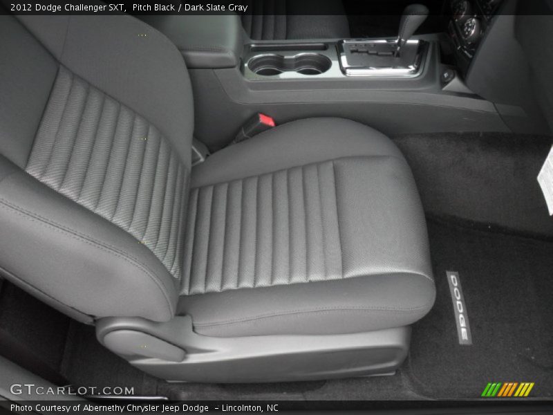 Pitch Black / Dark Slate Gray 2012 Dodge Challenger SXT