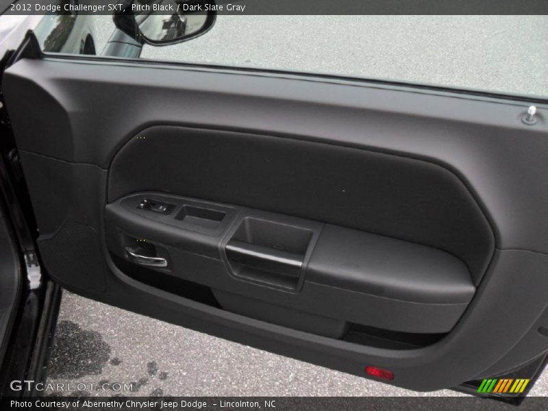 Pitch Black / Dark Slate Gray 2012 Dodge Challenger SXT