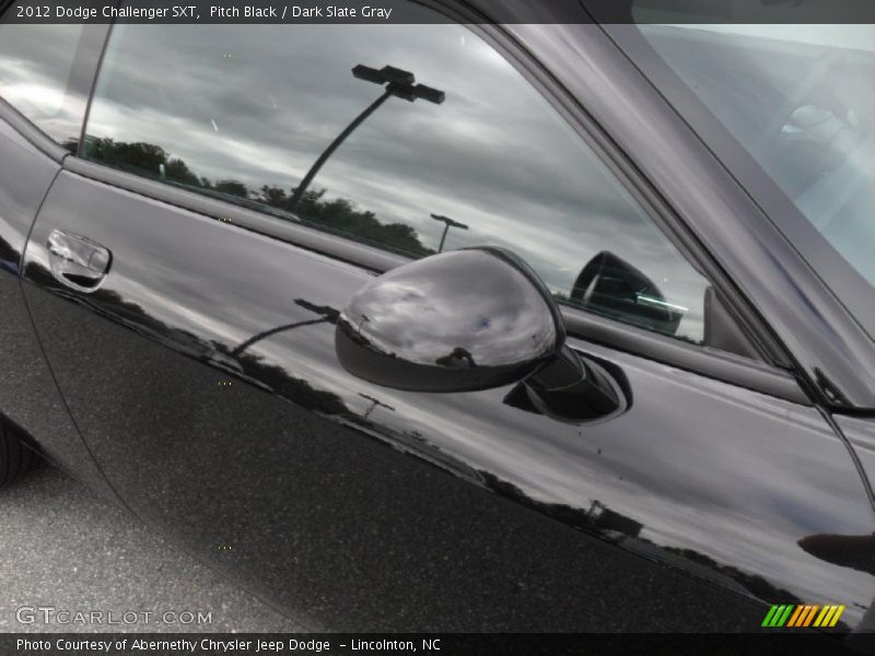 Pitch Black / Dark Slate Gray 2012 Dodge Challenger SXT