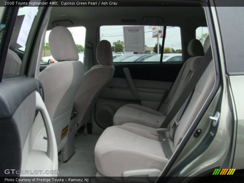 Cypress Green Pearl / Ash Gray 2008 Toyota Highlander 4WD