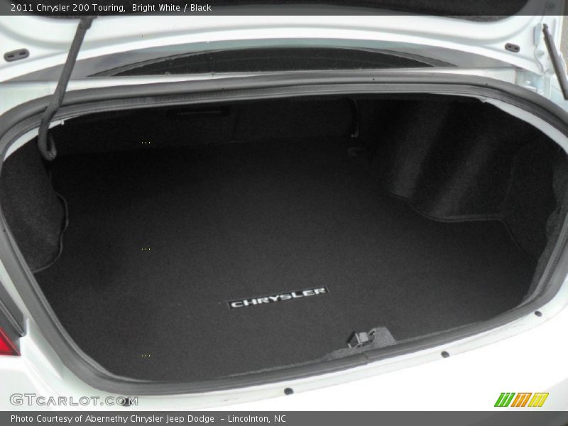 Bright White / Black 2011 Chrysler 200 Touring
