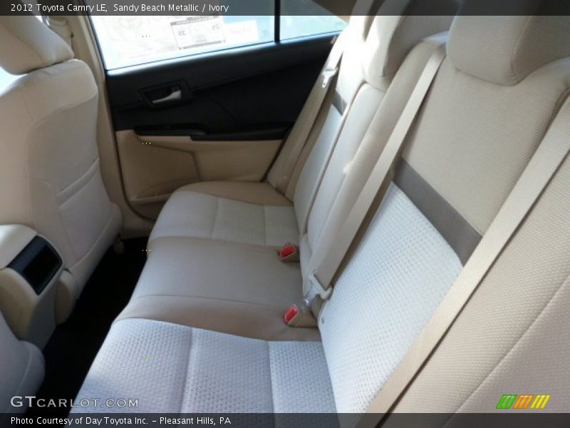 Sandy Beach Metallic / Ivory 2012 Toyota Camry LE