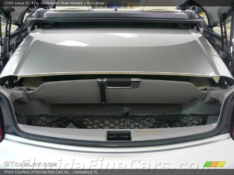 Millennium Silver Metallic / Ecru Beige 2005 Lexus SC 430
