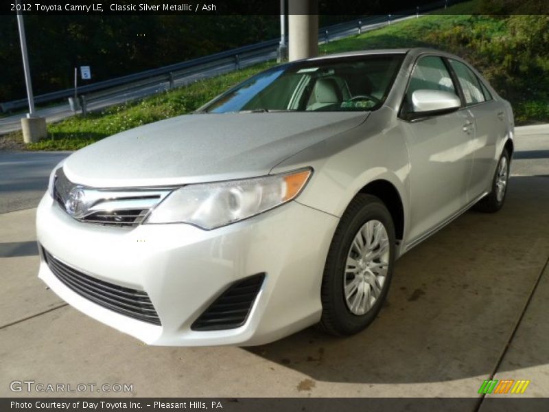 Classic Silver Metallic / Ash 2012 Toyota Camry LE