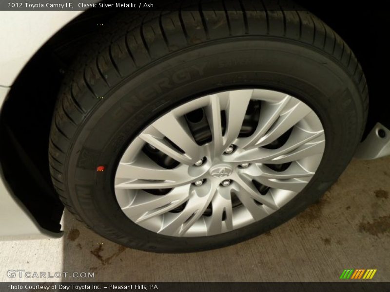Classic Silver Metallic / Ash 2012 Toyota Camry LE