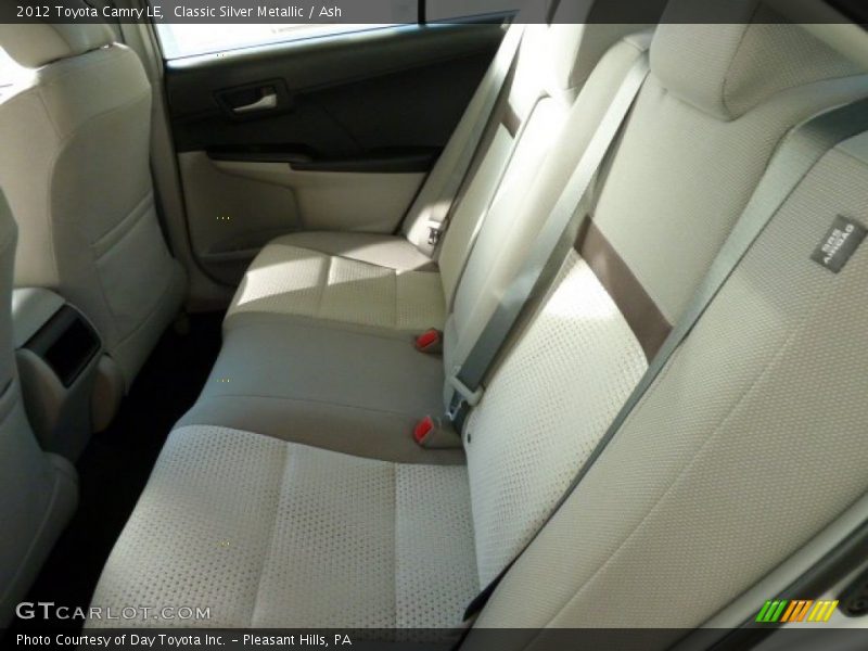 Classic Silver Metallic / Ash 2012 Toyota Camry LE