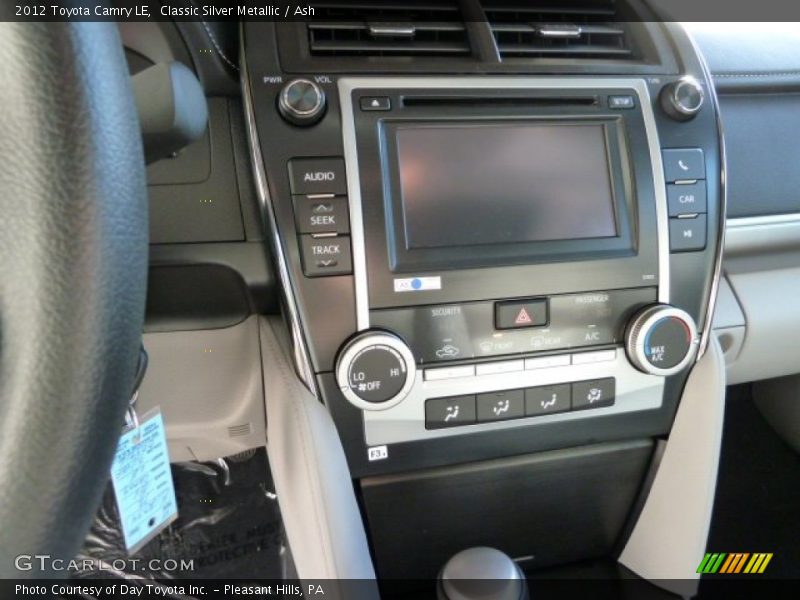 Classic Silver Metallic / Ash 2012 Toyota Camry LE