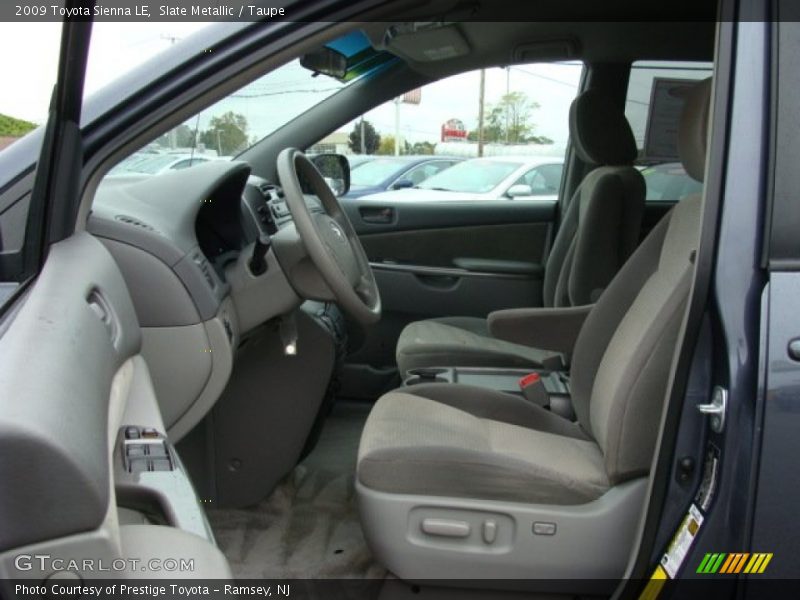 Slate Metallic / Taupe 2009 Toyota Sienna LE