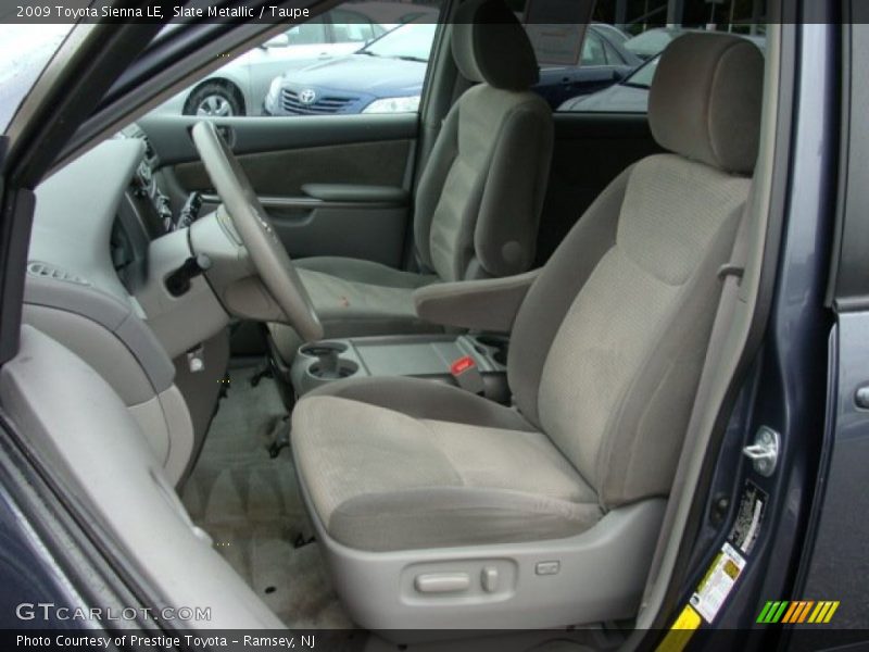 Slate Metallic / Taupe 2009 Toyota Sienna LE