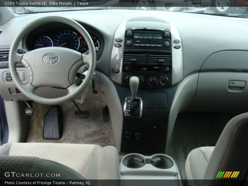 Slate Metallic / Taupe 2009 Toyota Sienna LE