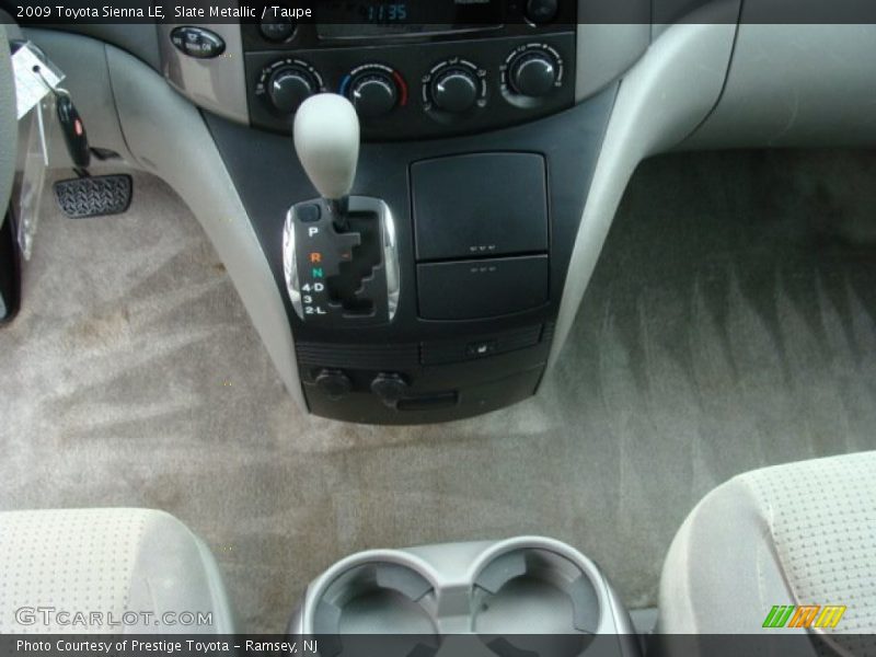 Slate Metallic / Taupe 2009 Toyota Sienna LE