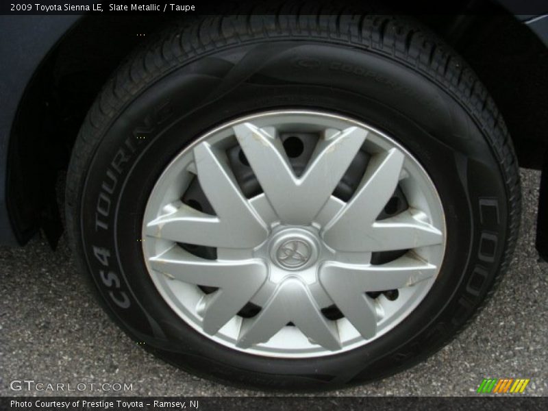 Slate Metallic / Taupe 2009 Toyota Sienna LE