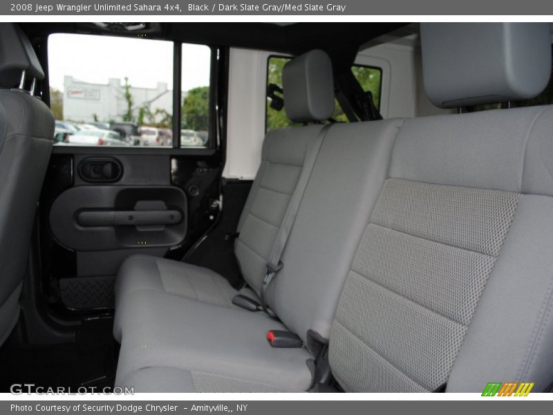 Black / Dark Slate Gray/Med Slate Gray 2008 Jeep Wrangler Unlimited Sahara 4x4