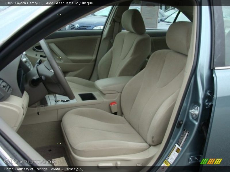 Aloe Green Metallic / Bisque 2009 Toyota Camry LE