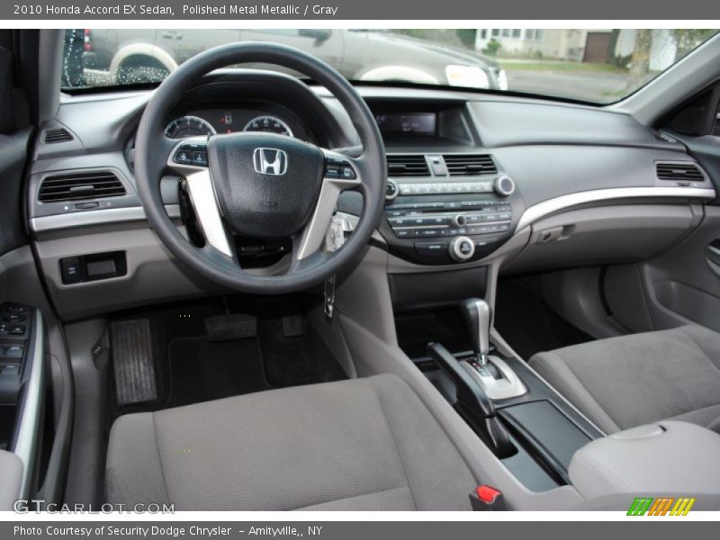 Polished Metal Metallic / Gray 2010 Honda Accord EX Sedan