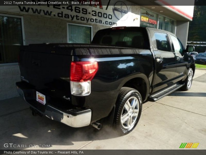 Black / Sand Beige 2012 Toyota Tundra Limited CrewMax 4x4