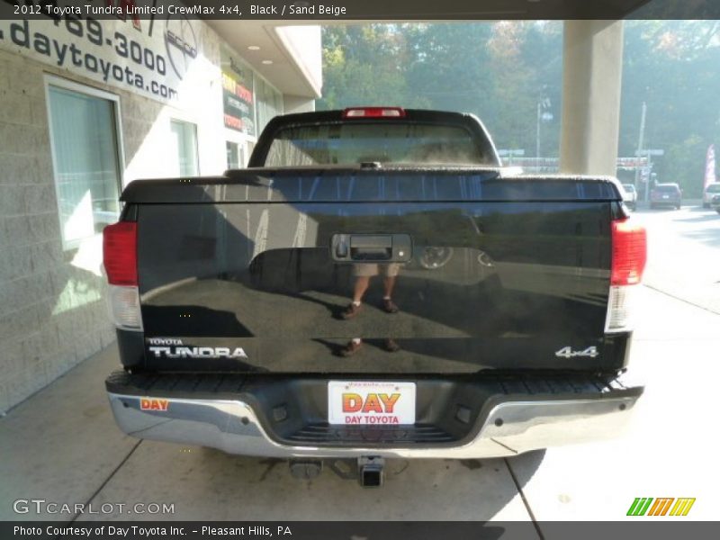 Black / Sand Beige 2012 Toyota Tundra Limited CrewMax 4x4