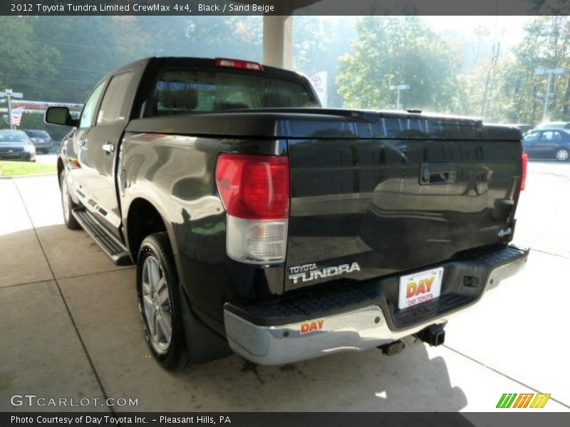 Black / Sand Beige 2012 Toyota Tundra Limited CrewMax 4x4