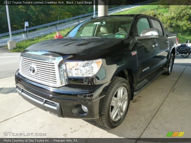 Black / Sand Beige 2012 Toyota Tundra Limited CrewMax 4x4