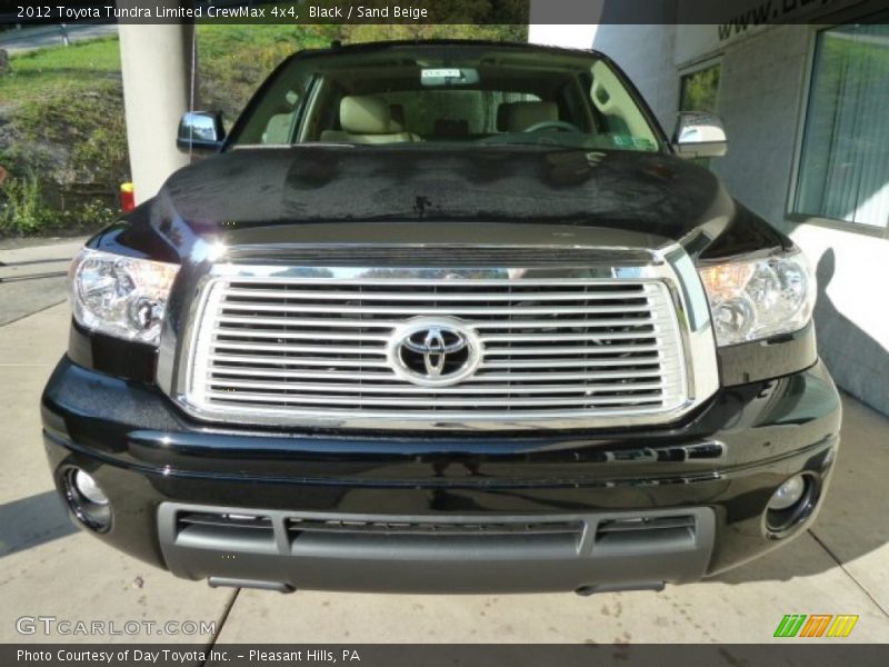 Black / Sand Beige 2012 Toyota Tundra Limited CrewMax 4x4