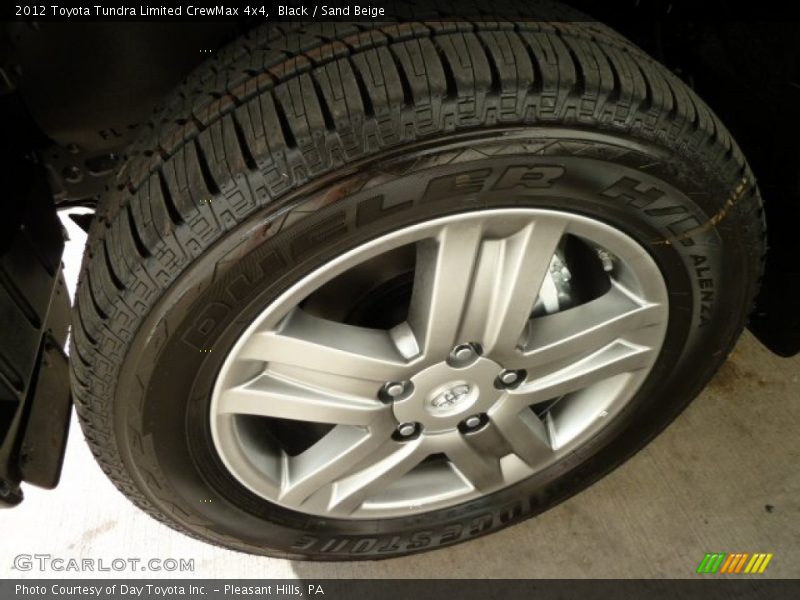 Black / Sand Beige 2012 Toyota Tundra Limited CrewMax 4x4