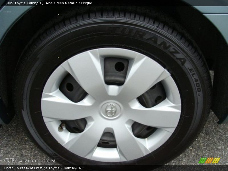 Aloe Green Metallic / Bisque 2009 Toyota Camry LE