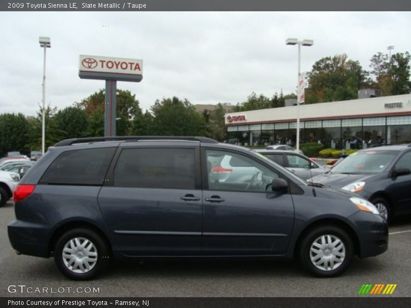 Slate Metallic / Taupe 2009 Toyota Sienna LE