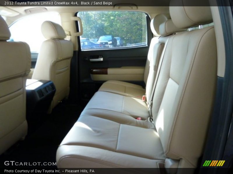 Black / Sand Beige 2012 Toyota Tundra Limited CrewMax 4x4