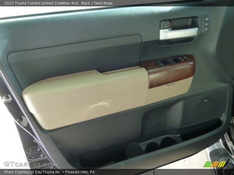 Black / Sand Beige 2012 Toyota Tundra Limited CrewMax 4x4