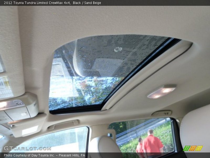 Black / Sand Beige 2012 Toyota Tundra Limited CrewMax 4x4
