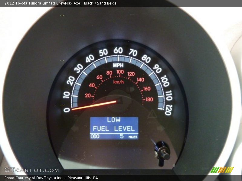 Black / Sand Beige 2012 Toyota Tundra Limited CrewMax 4x4