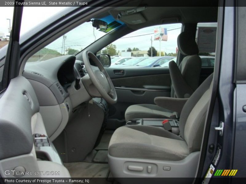 Slate Metallic / Taupe 2009 Toyota Sienna LE
