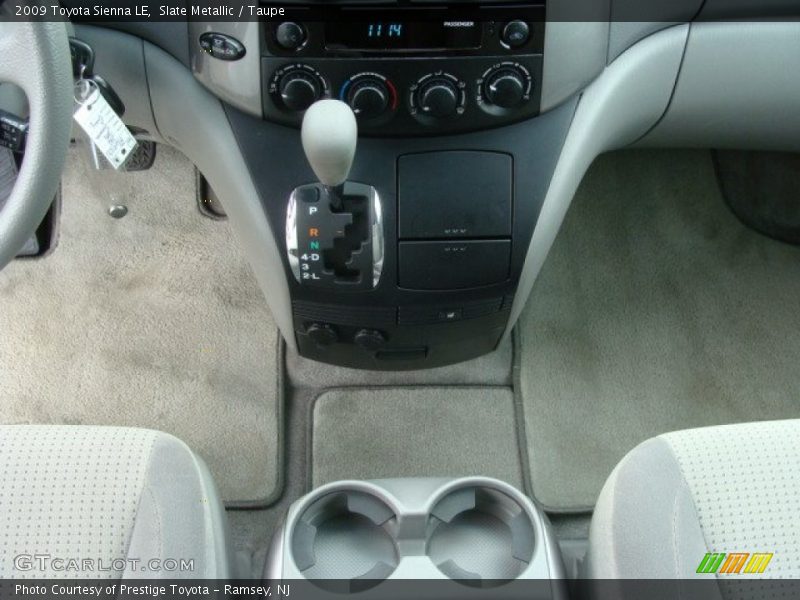 Slate Metallic / Taupe 2009 Toyota Sienna LE