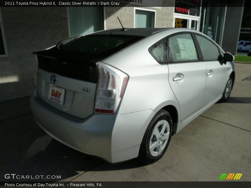 Classic Silver Metallic / Dark Gray 2011 Toyota Prius Hybrid II