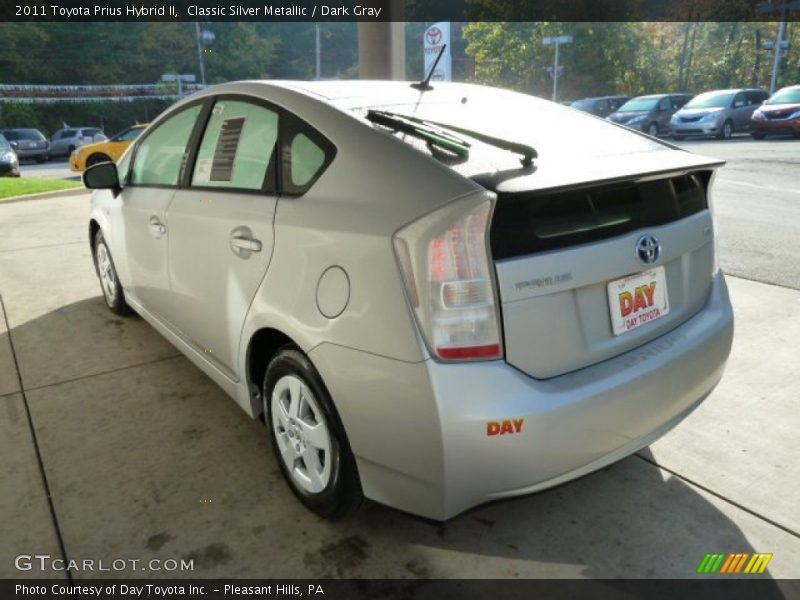 Classic Silver Metallic / Dark Gray 2011 Toyota Prius Hybrid II